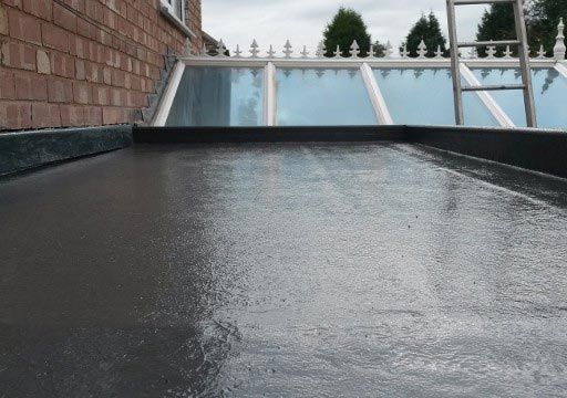 A small rubber roof