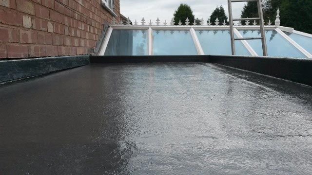 A small rubber roof